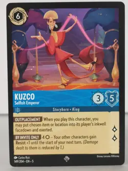 Kuzco - Shimmering Skies - 149/204 - Lorcana TCG - Super Rare - Image 3