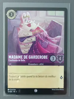LORCANA FR Card - Chapter 1 57/204 Madame de Gardobe -✨FOIL✨New - Image 1