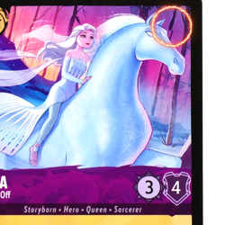 Elsa Gloves Off - Error - Common - Disney Lorcana Rise of the Floodborn #39/204 - Image 4
