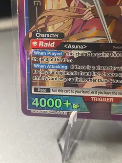 Union Arena TCG Sword Art Online Vol. 2 UEX06BT/SAO-2-042 Asuna SR NM - Image 2