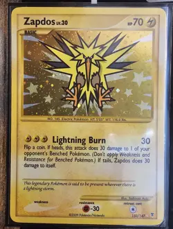 Pokemon TCG Zapdos Supreme Victors 150/147 Holo Secret Rare- LP - Image 1