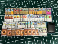 Mega Lucario EX Pokemon Deck | Tournament Ready | Sleeves & Deck Box Included - Image 1