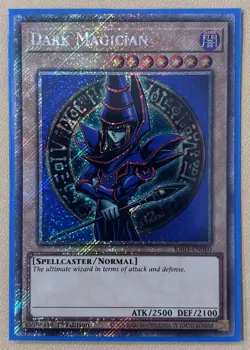Dark Magician RA03-EN080 Platinum Secret Rare 1st Ed - Image 1