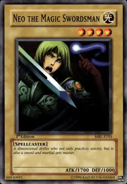 Neo The Magic Swordsman - 1st Edition MRL-E105 - NM - YuGiOh - Image 1