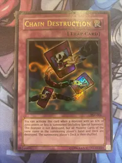 (LTV) Yugioh Chain Destruction PSV-006 Ultra Rare Unlimited MP - Image 1