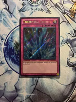 (STH) Yu-Gi-Oh! Torrential Tribute [LCYW-EN180] Secret Rare LP 1st - Image 1