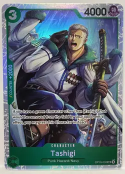 One Piece CCG Tashigi OP10-032 Royal Blood English, NM Condition - Image 1