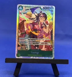One Piece TCG - Tashigi PRERELEASE ENGLISH EB03-018 HEROINES SR - Near Mint - Image 1
