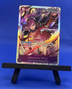 One Piece TCG - Vinsmoke Reiju PRERELEASE ENGLISH EB03-031 HEROINES SR Near Mint - Image 1