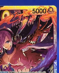 One Piece TCG - Vinsmoke Reiju PRERELEASE ENGLISH EB03-031 HEROINES SR Near Mint - Image 3