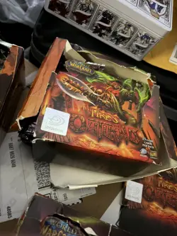 World of Warcraft TCG Fires of Outland 2 Booster Box ALL PACKS HAVE BEEN OPENED - Image 2