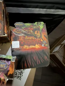 World of Warcraft TCG Fires of Outland 2 Booster Box ALL PACKS HAVE BEEN OPENED - Image 3