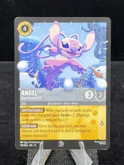 Disney Lorcana-Winterspell-Angel-Experiment 624-#191-Regular-M/NM - Image 1