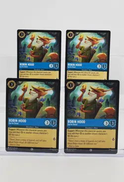 Disney Lorcana Robin Hood - Eye for Detail 170/204 Archazia's Island 4 Cards CM - Image 1
