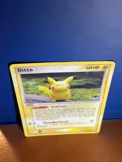 Pokemon Delta Species Ditto (Pikachu) Comic Con Promo Card 63/113 - Vintage Rare - Image 4