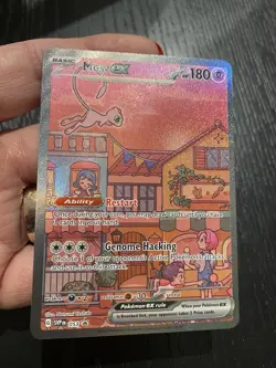Pokemon TCG 2023 151 Ultra Premium Collection Mew EX Promo Card #53 NM - Image 2
