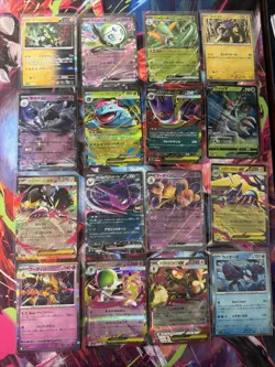 Pokemon 16 Card Lot nm V Max Mega Amazing Ex HOLO Rare Hits Only A12 - Image 1
