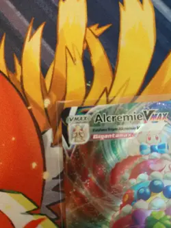 Alcremie Vmax 023/073 Prize Pack Series Promo Stamped Card Holo Pokemon - Image 2