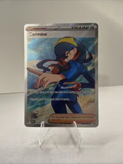 Pokemon TCG Carmine Holo Ultra Rare Card Twilight Masquerade 204/167 Sv06 - Image 1