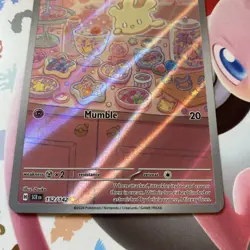 Pokemon Card TCG - Milcery 152/142 - Stellar Crown - Illustration Rare - NM ⭐ - Image 2