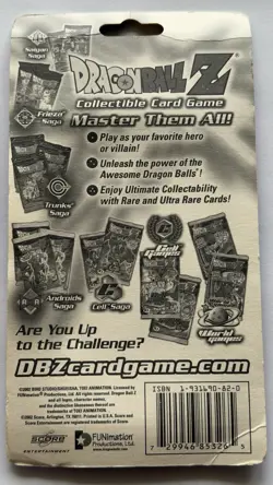 DragonBall Z Collectible Card World Games Saga Booster Pack SCORE - Image 2
