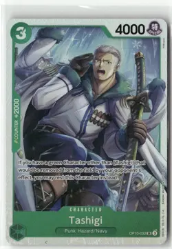 Tashigi Foil OP10-032 PRB-02 The Best Vol 2 One Piece Anime Collectible Card - Image 1
