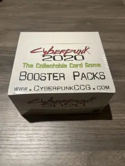 Cyberpunk 2020 Booster Box CCG Trading Card – New Sealed - Image 1