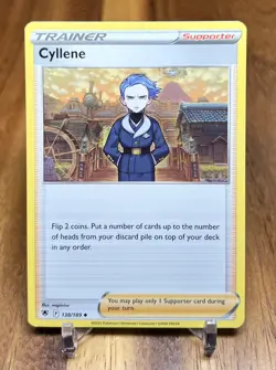 Cyllene 138/189 Non Holo Astral Radiance Trainer Pokemon Card NM - Image 1