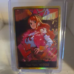 DON!! Card (Nami) (Gold) Extra Booster: One Piece Heroines Edition Foil - Image 1