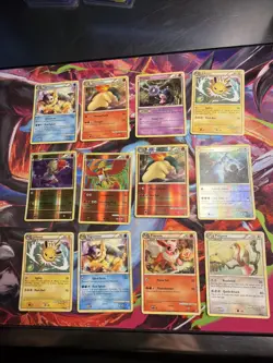 Lot Of 12 Pokemon Cards From 2011 Mixed Lot Reverse Holo And Common See Pics - Image 1