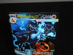 Mega Charizard X EX 125/094 SIR Phantasmal Flames Pokemon Card Holo NM - Image 3