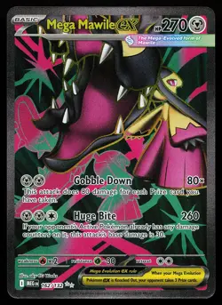 Mega Mawile ex 162/132 Ultra Rare Mega Evolution Pokemon Card - Image 1