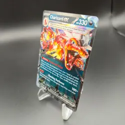 Charizard EX 054/091 Pokemon Card - SV Paldean Fates - NM - Image 2