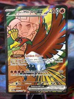 Pokemon Ethan's Ho-Oh ex 209/182 Sv10: Destined Rivals Ultra Rare Holo EX Card - Image 1
