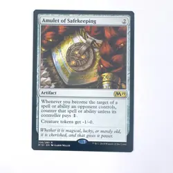 Amulet of Safekeeping 226 - MTG -Core Set 2019 - NM - Image 1