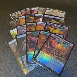 20x MTG Treasure Tokens | Foils Included | Sleeved | Magic: The Gathering Lot - Image 1