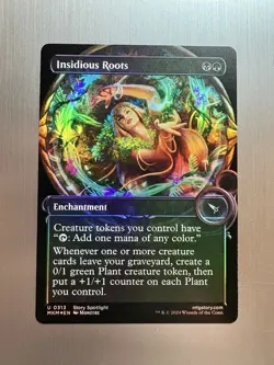 Insidious Roots - 313 - MTG: Murders at Karlov Manor - Magnified Showcase - FOIL - Image 1