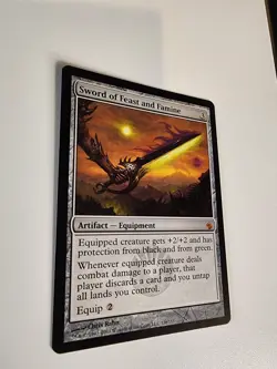 MTG Sword of Feast and Famine NM Mirrodin Besieged Regular - Image 4