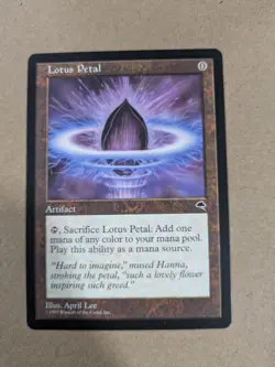 Lotus Petal - MTG - Tempest - LP - Image 1