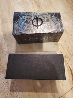 Mtg Phyrexia All Will Be One COMPLEAT Edition Bundle Box pogs & Artwork No packs - Image 3