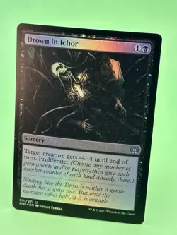 MTG Drown in Ichor NM foil Phyrexia: All Will Be One uncommon - Image 1