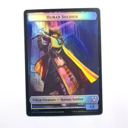 Human Soldier / Eldrazi Horror Token - MTG - Innistrad Remastered - NM Foil Toke - Image 1
