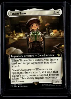 Tataru Taru (Extended Art) - 138 - FIC - NM - MTG Magic the Gathering - Image 1