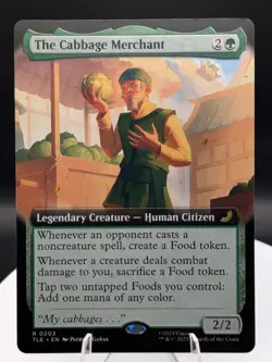 The Cabbage Merchant (Extended) Regular: Avatar ATLA Eternal-Legal MTG (NM) - Image 1