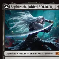 Sephiroth, Fabled SOLDIER FF MTG - Image 1