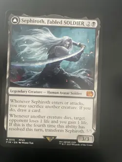 Sephiroth, Fabled SOLDIER FF MTG - Image 2