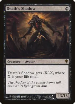 TCG MTG Death's Shadow [WWK - 57] - NM [Normal] - Image 1