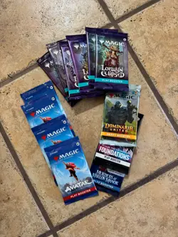 Magic the Gathering Booster Pack Lot, 4x Avatar, 6x Lorwyn Eclipsed, etc - Image 1