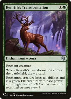 MTG - Kenrith's Transformation - The List - MB2 - Magic the Gathering - Image 1