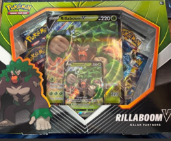 Galar Partners Box (Rillaboom V) - Pokemon Sword & Shield Base Set ~ New 820650807800 - Image 1